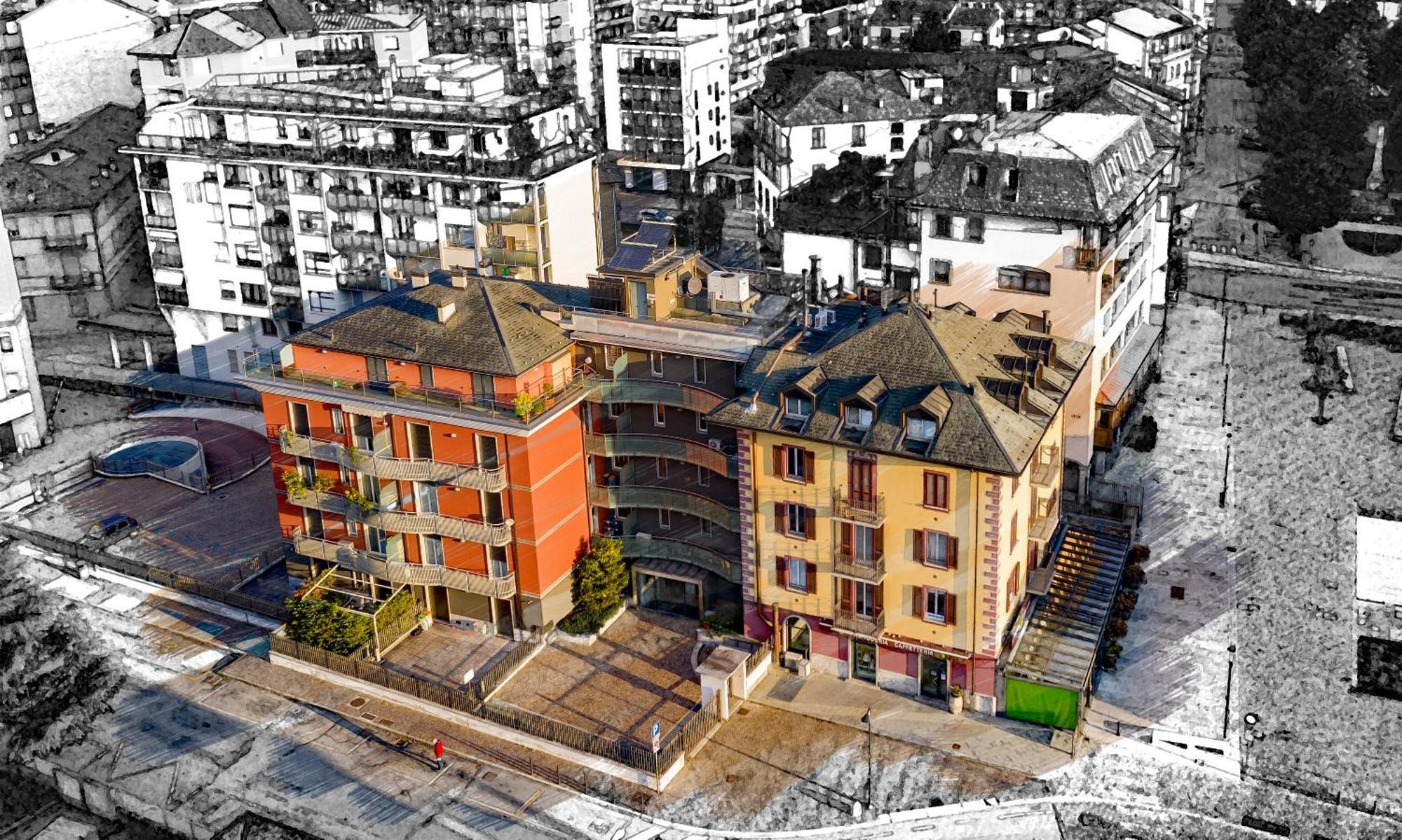 Appartamento Residenza IL CASTELLO Sondrio Esterno foto